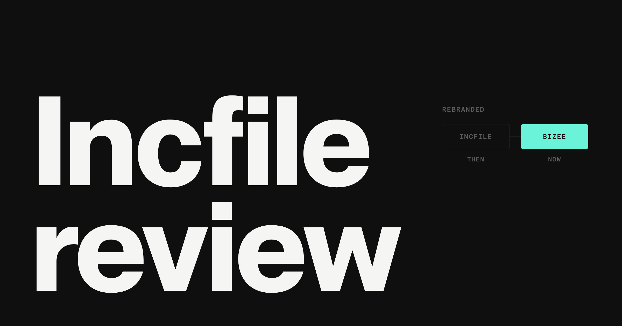 Incfile Review 2026: It's Bizee Now. Is It Any Good?