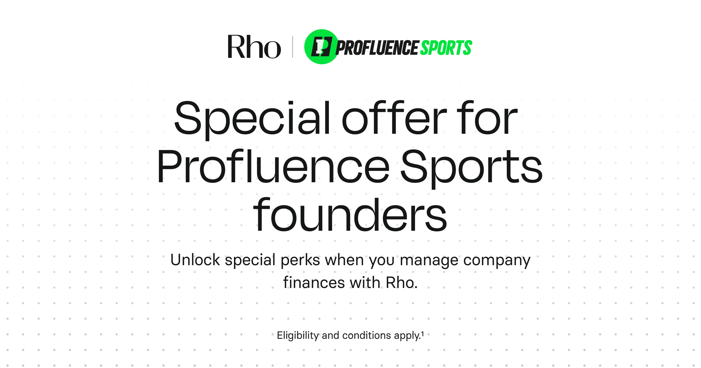 Leo Rifkind Profluence Rho | Profluence founder perks