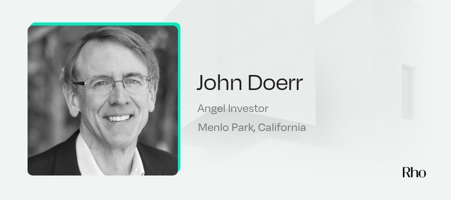 Image of John Doerr - Angel Investors in Menlo Park