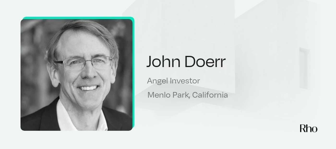 Image of John Doerr - Angel Investors in Menlo Park