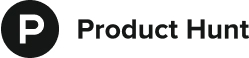 Logo of Product Hunt featuring a stylized "P" inside a circle, followed by the text "Product Hunt" in a modern, sans-serif font.