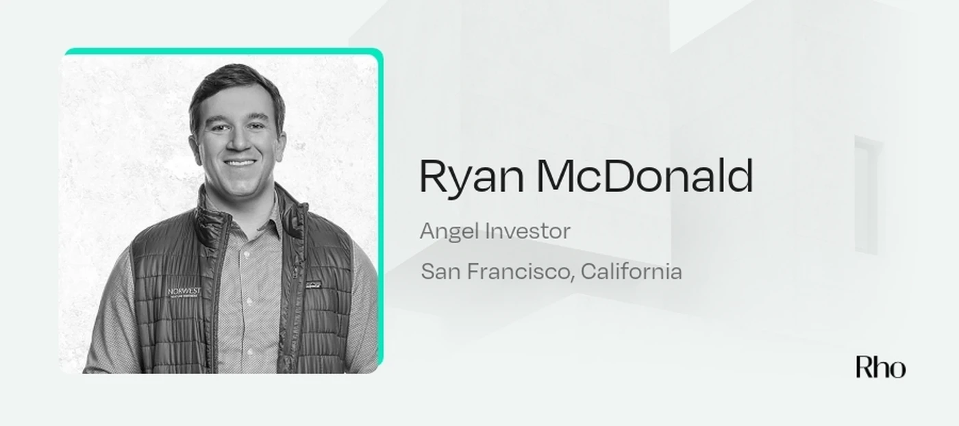 Image of Ryan McDonald - Angel Investors in San Francisco