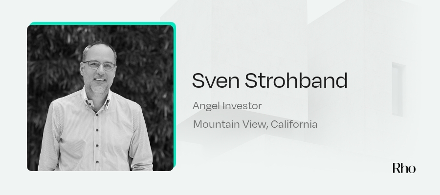 Image of Sven Strohband - Angel Investors in Robotics