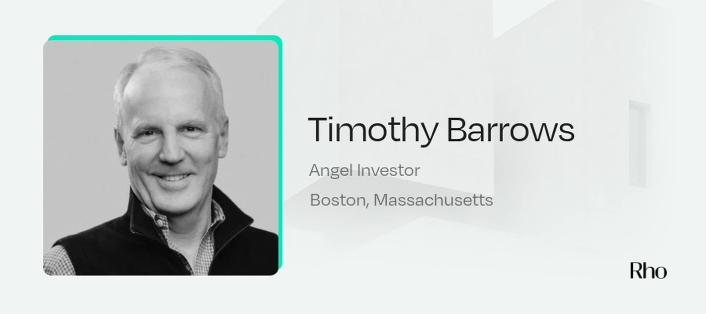 Image of Timothy Barrows- Angel Investors in Boston
