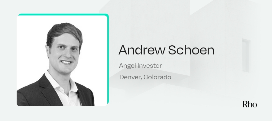 Image of Andrew Schoen - Angel Investors in Enterprise Applications