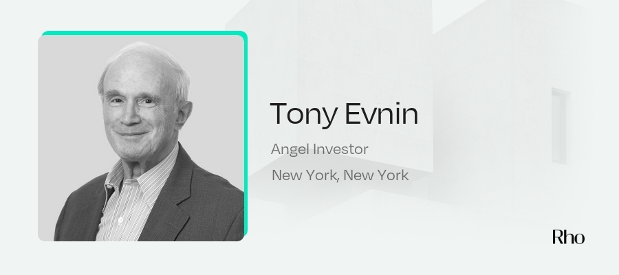 Image of Tony Evnin- Angel Investors in Medical Devices