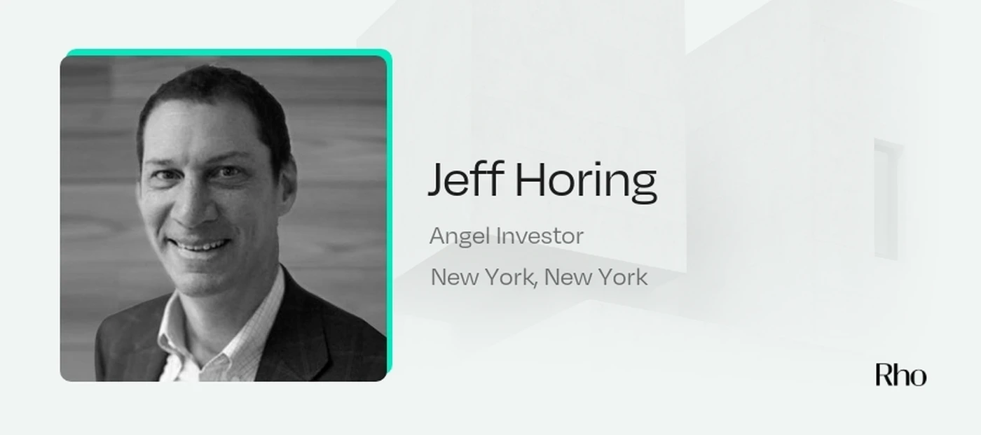 Image of Jeff Horing - Angel Investors in New York City