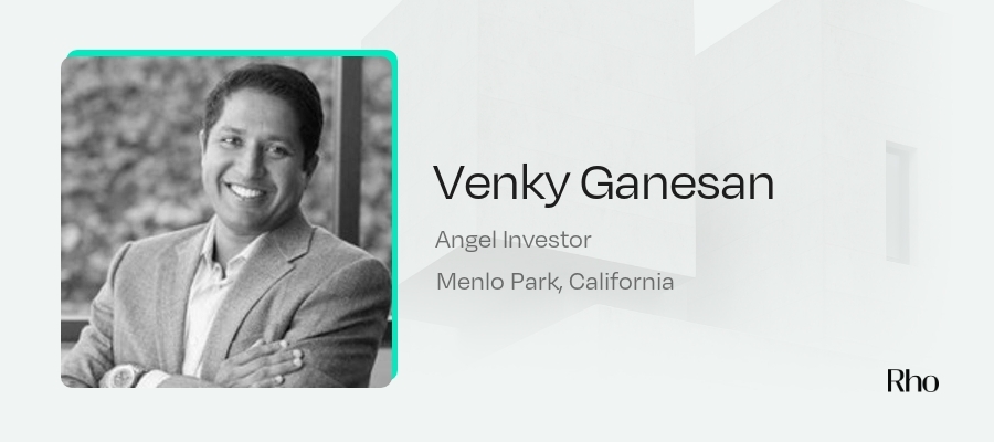 Image of Venky Ganesan- Angel Investors in Menlo Park