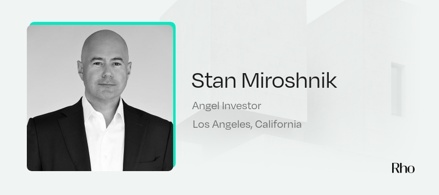 Image of Stan Miroshnik- Angel Investors in Web3 & Blockchain