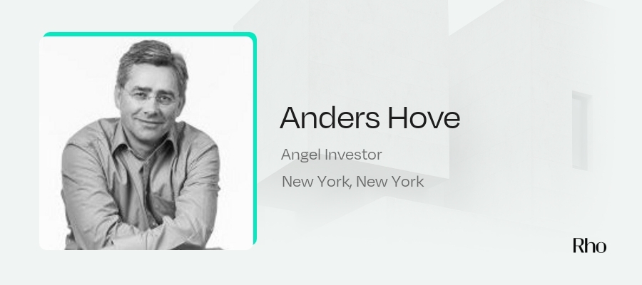 Image of Anders Hove - Angel Investors in New York City