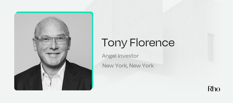 Image of Tony Florence- Angel Investors in New York City