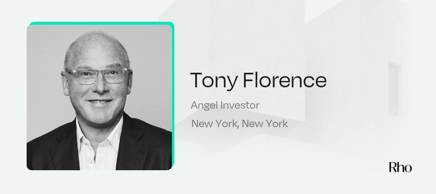 Image of Tony Florence- Angel Investors in New York City