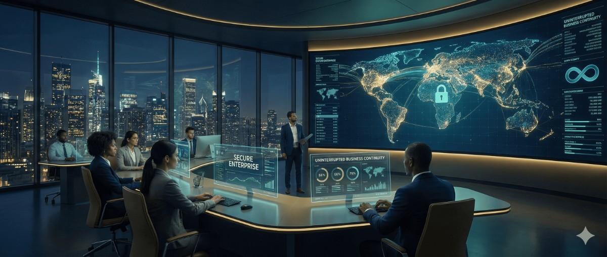 Secure Enterprise, Uninterrupted Business Continuity