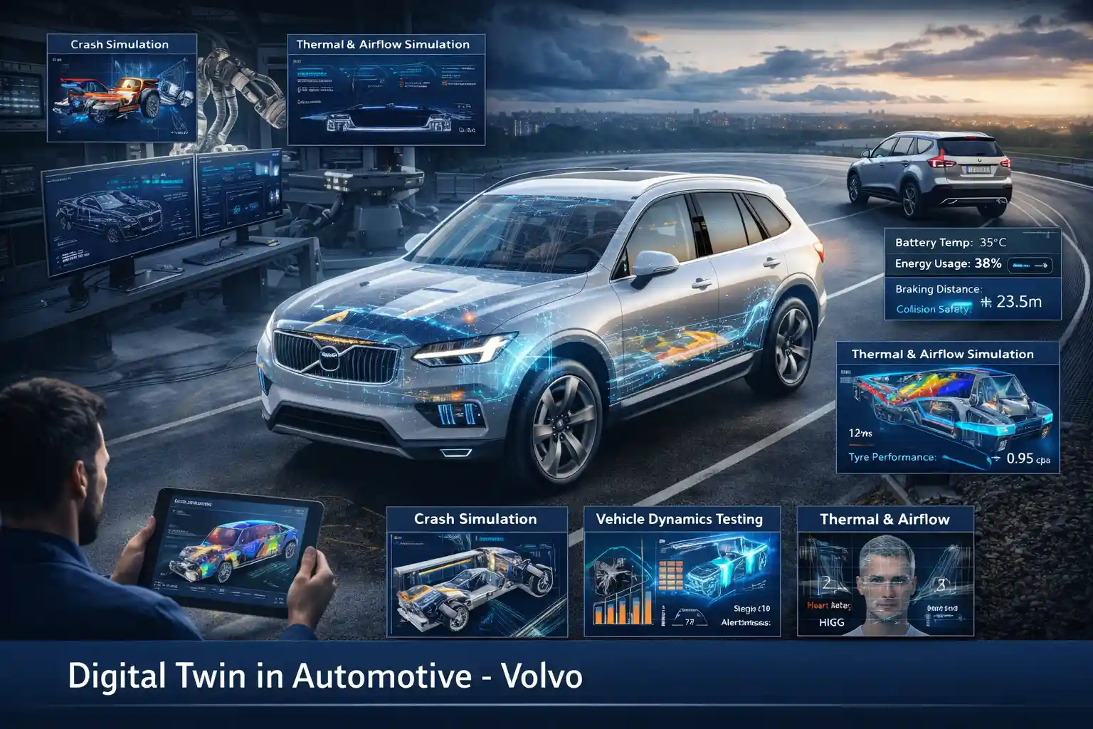 Digital Twin Example in Automotive - Volvo