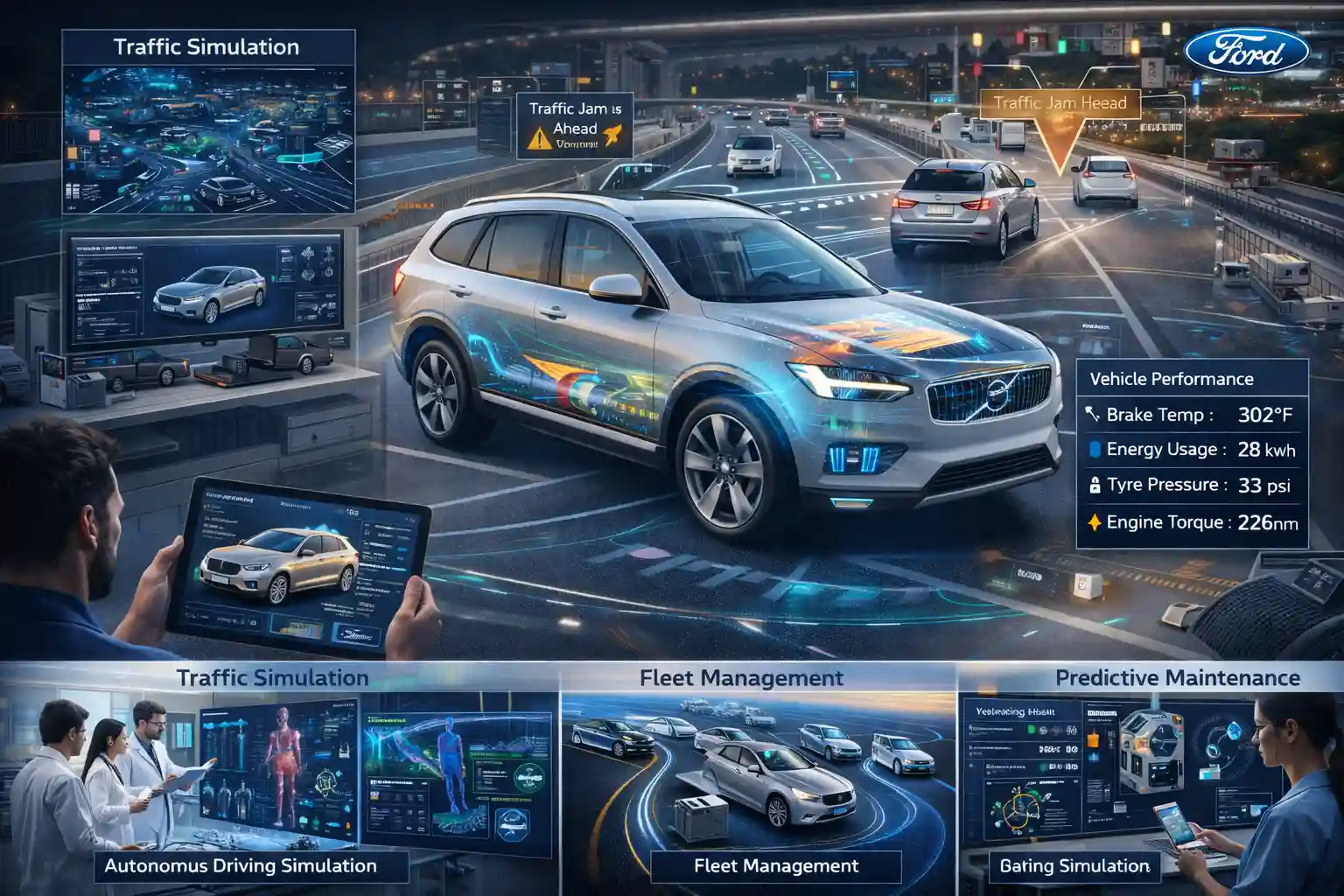 xample of Digital Twin Technology in Transportation- Ford
