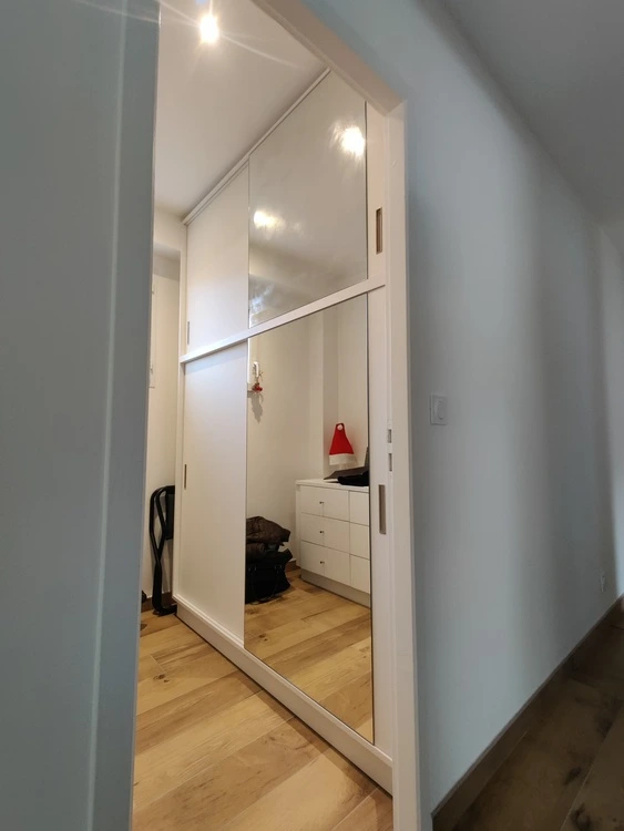 Portes coulissantes miroirs