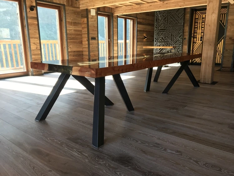 table résine