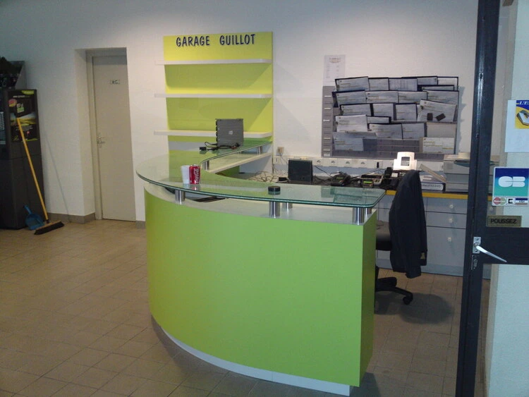 Prêt pour recevoir le client