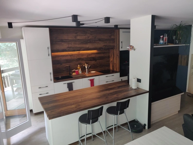 Cuisine et ilot