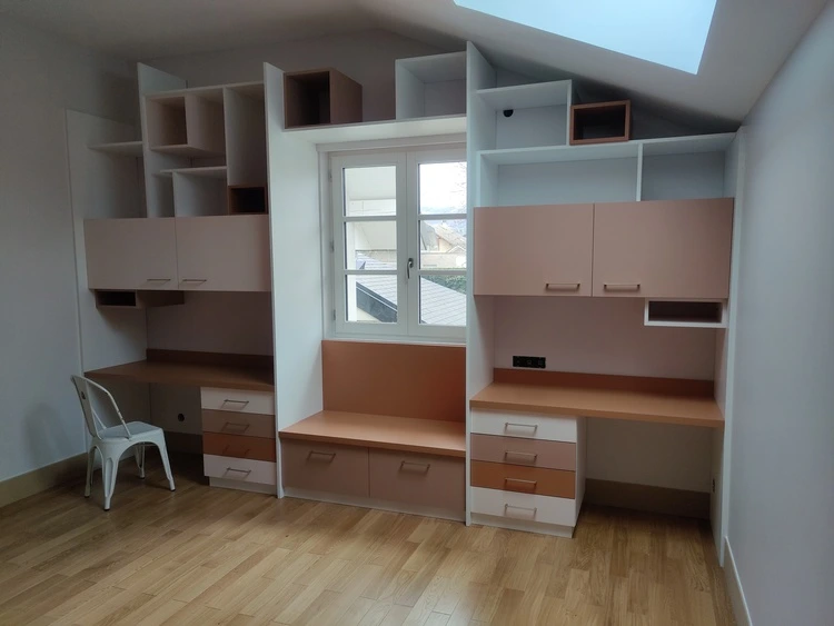 Chambre complète ébénisterie savoie