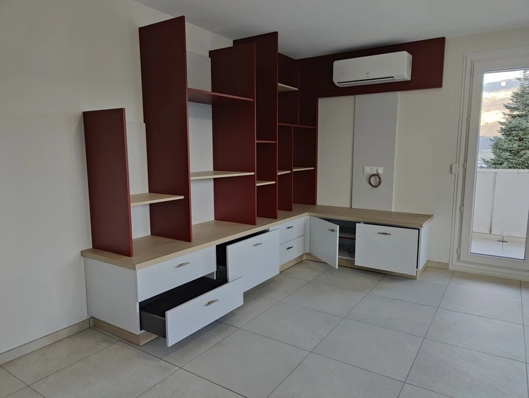 rangement ouvert