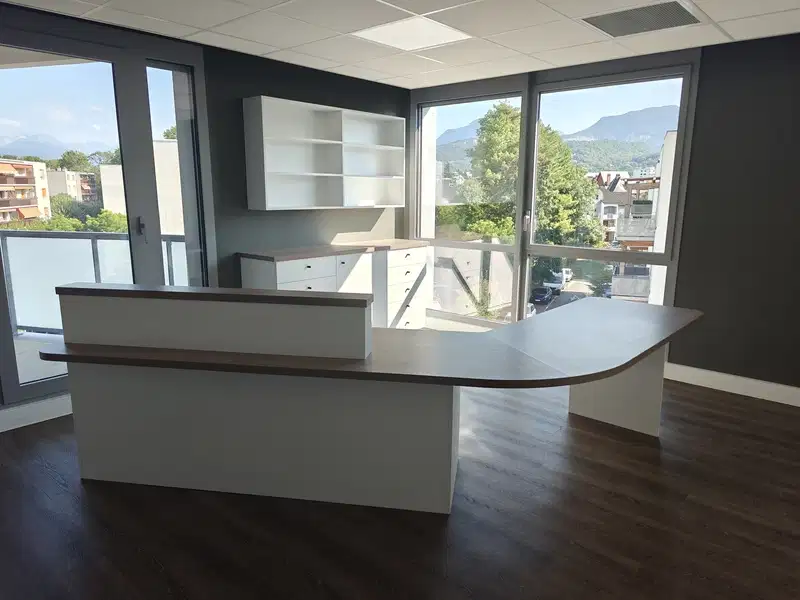 Bureau Bassens ébénisterie savoie