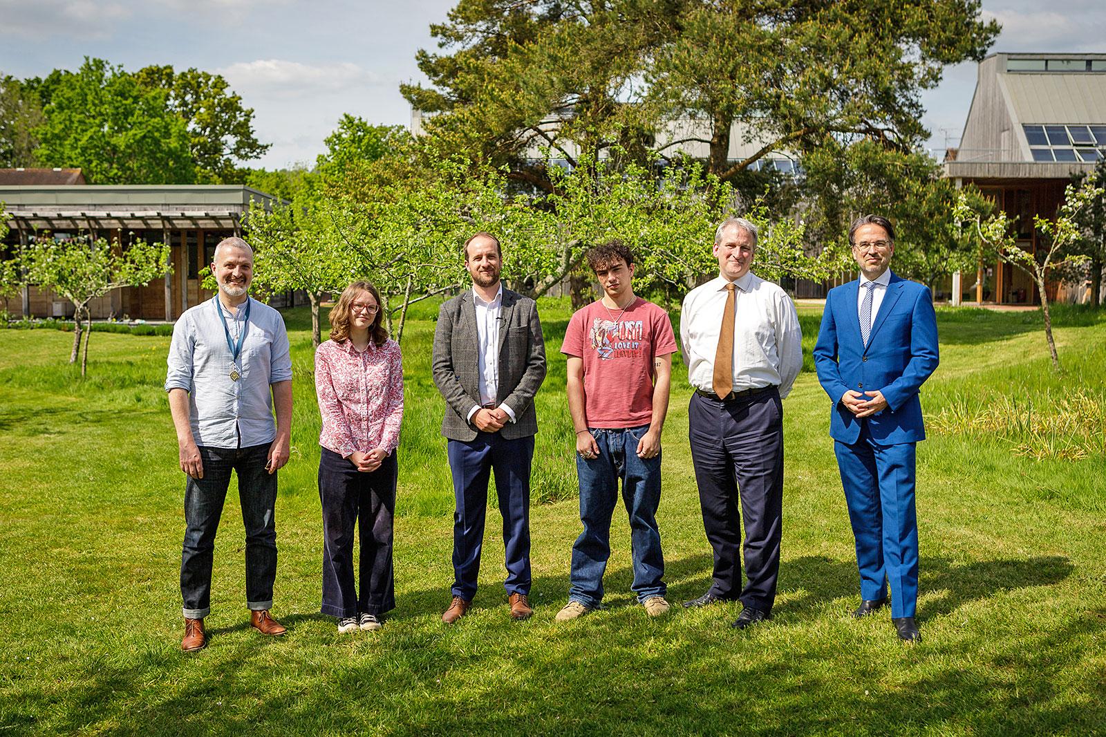 Question Time panellists at Bedales School