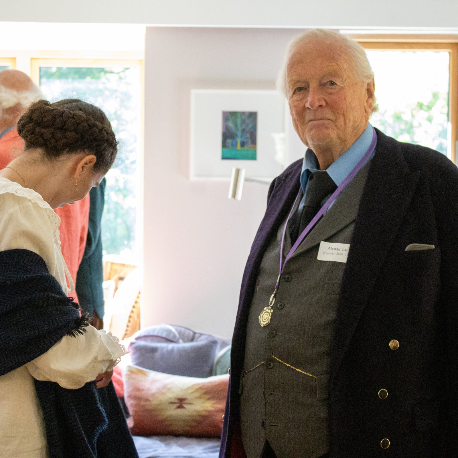 Former Bedales teacher at gathering