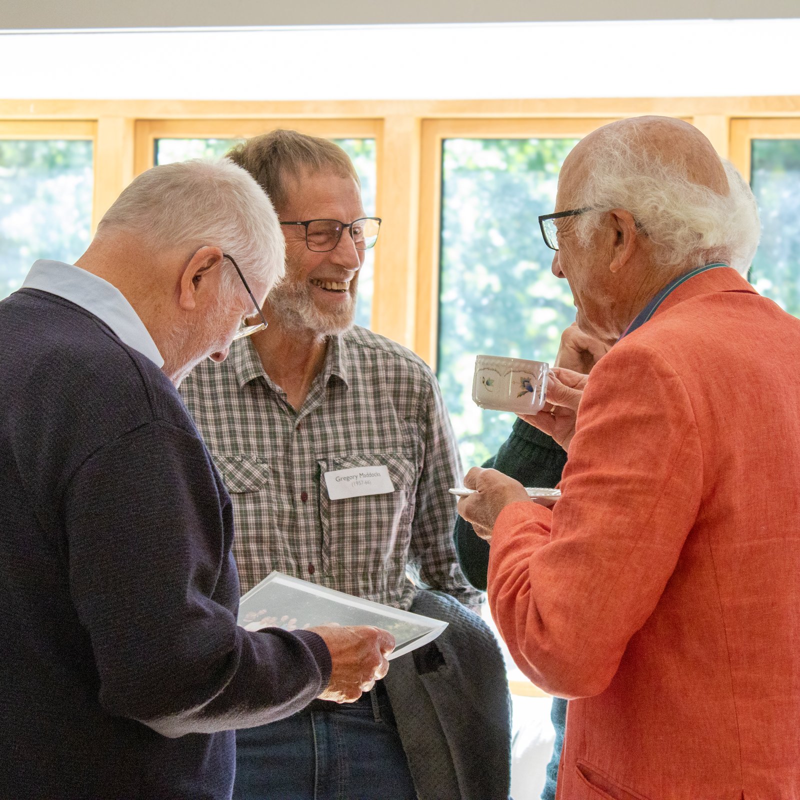 Bedales alumni laughing