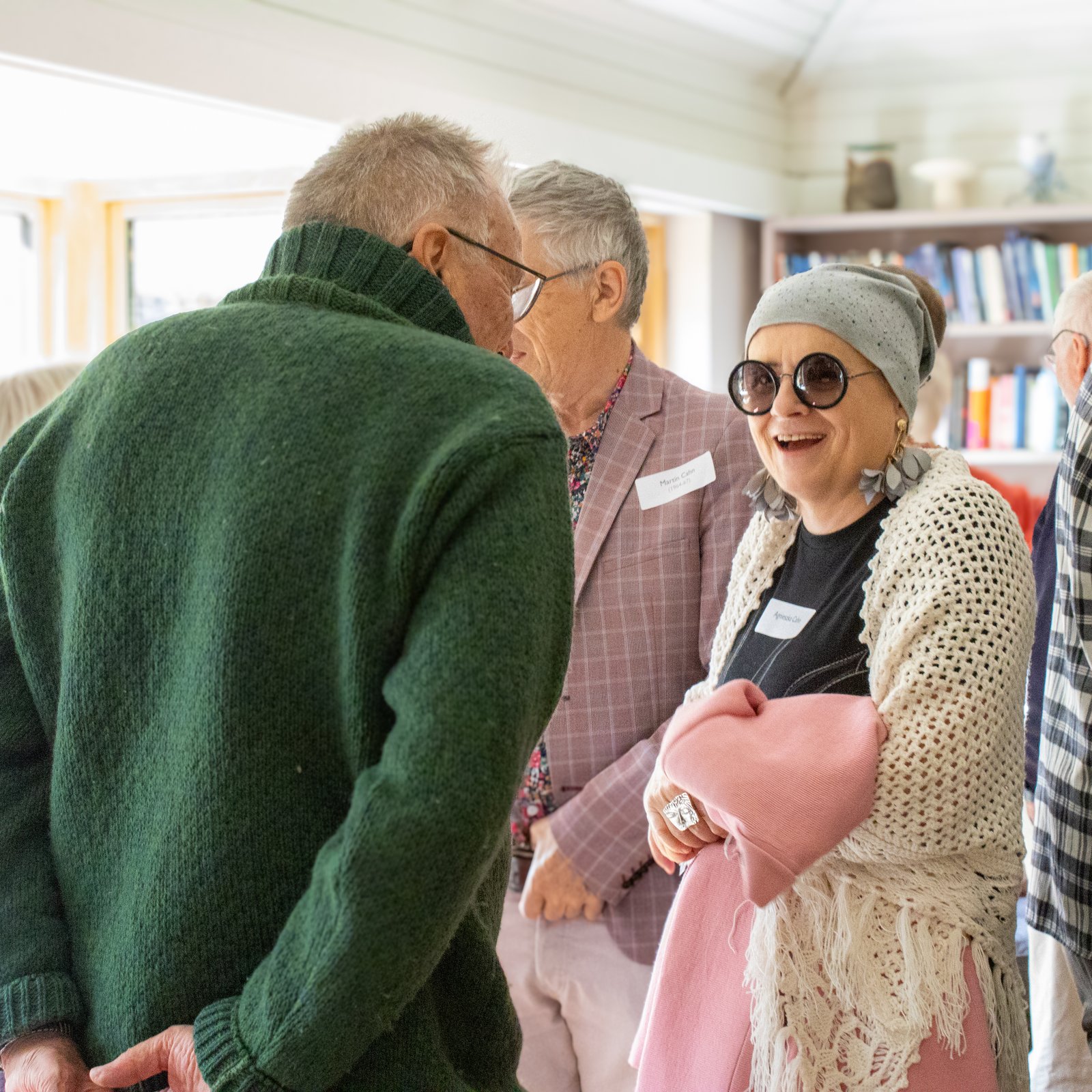Bedales alumni laughing