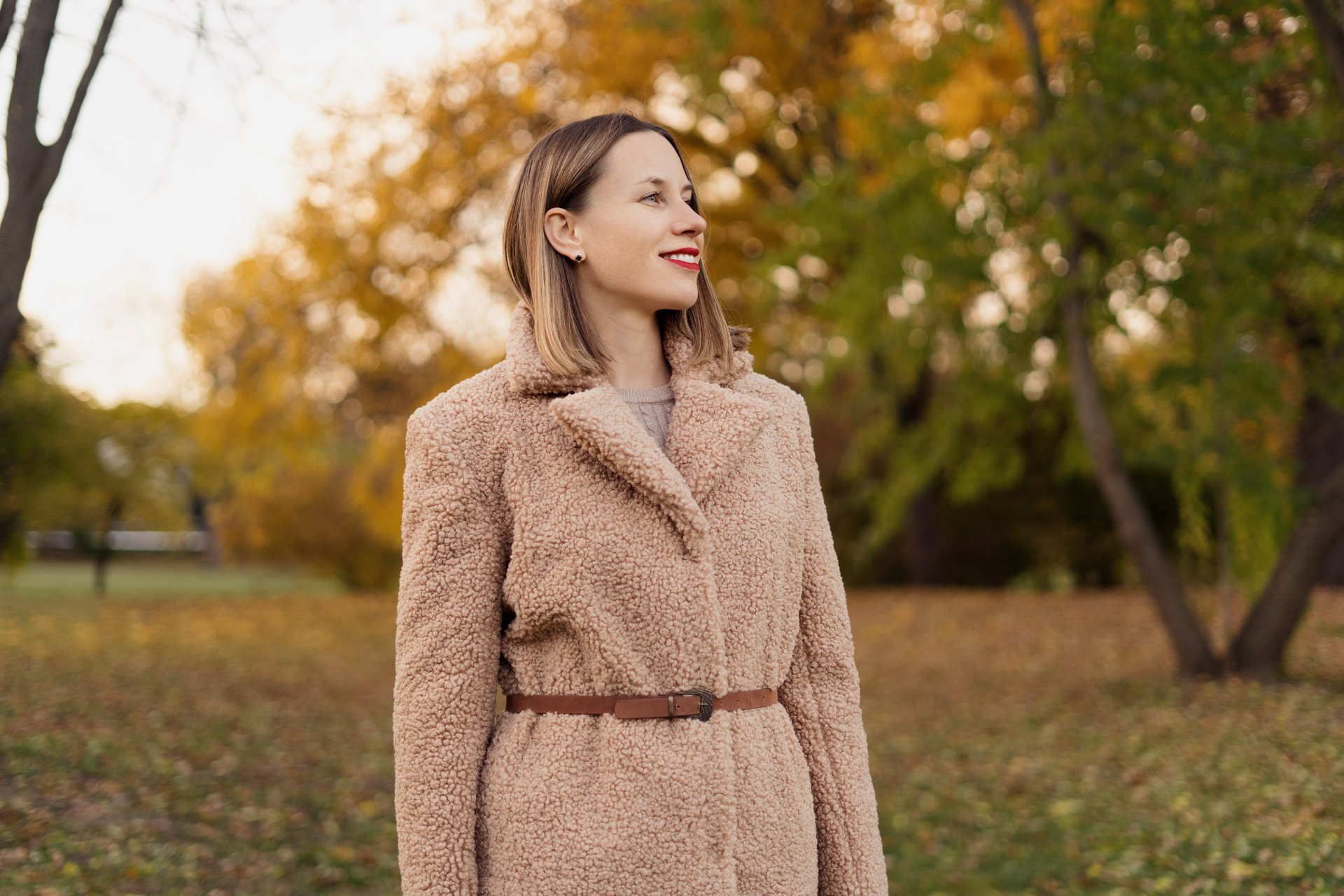 Lammy coat van shearling