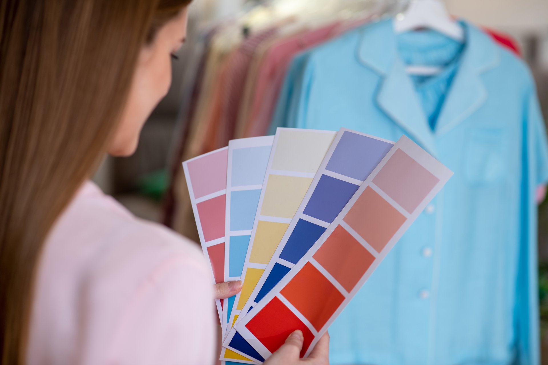 Kleurenpalet voor mode