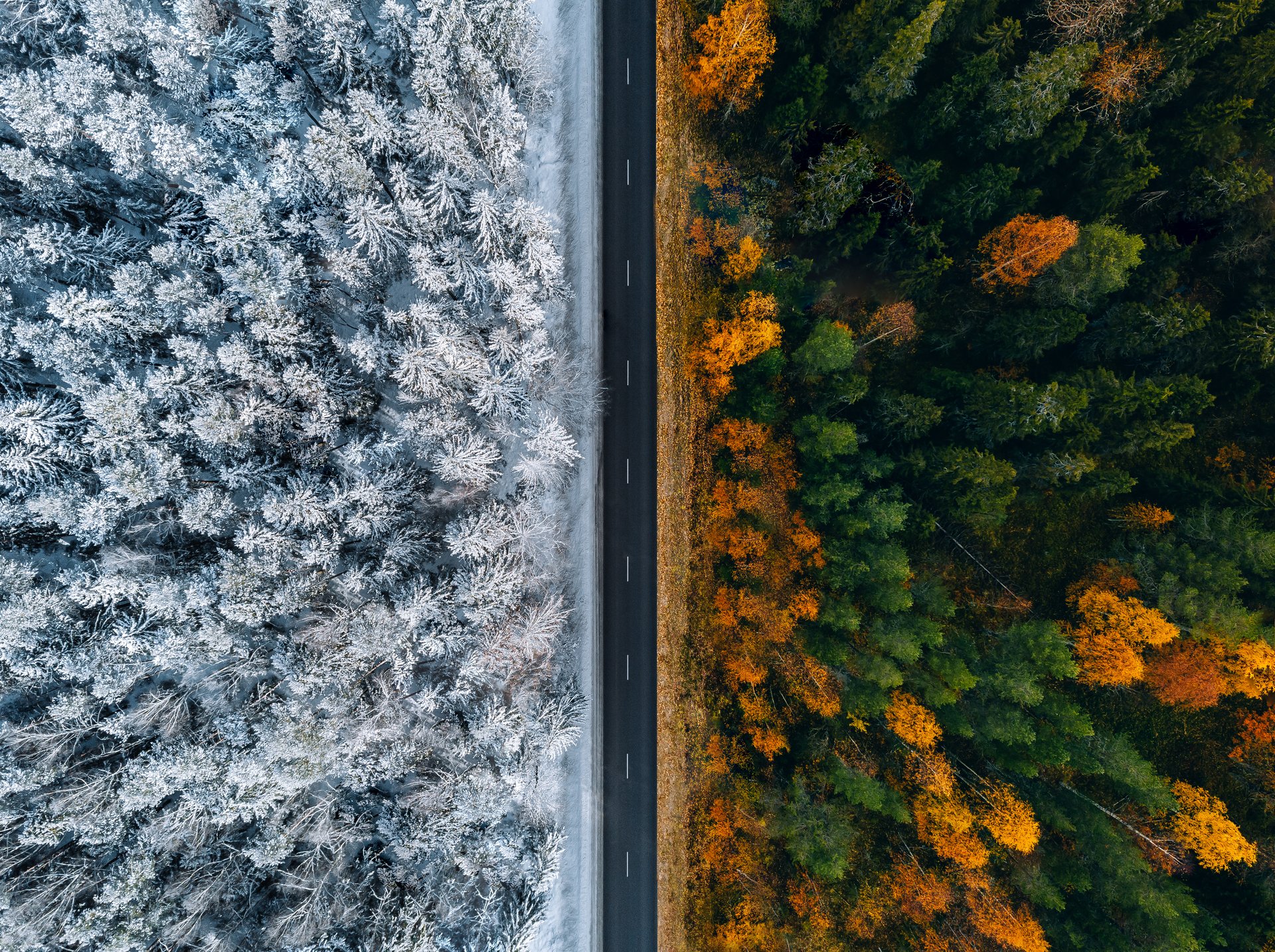 Verschillende weersomstandigheden