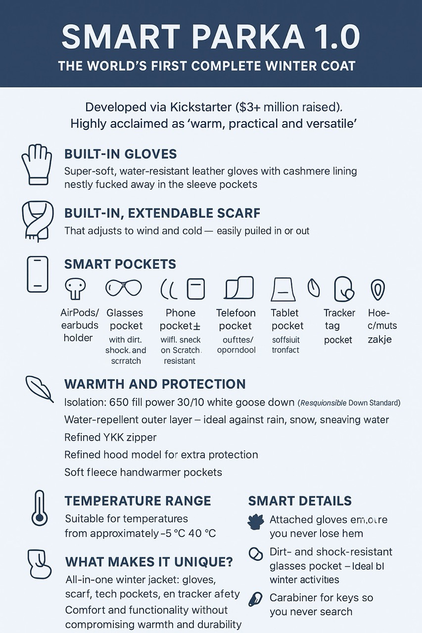 Smart parka