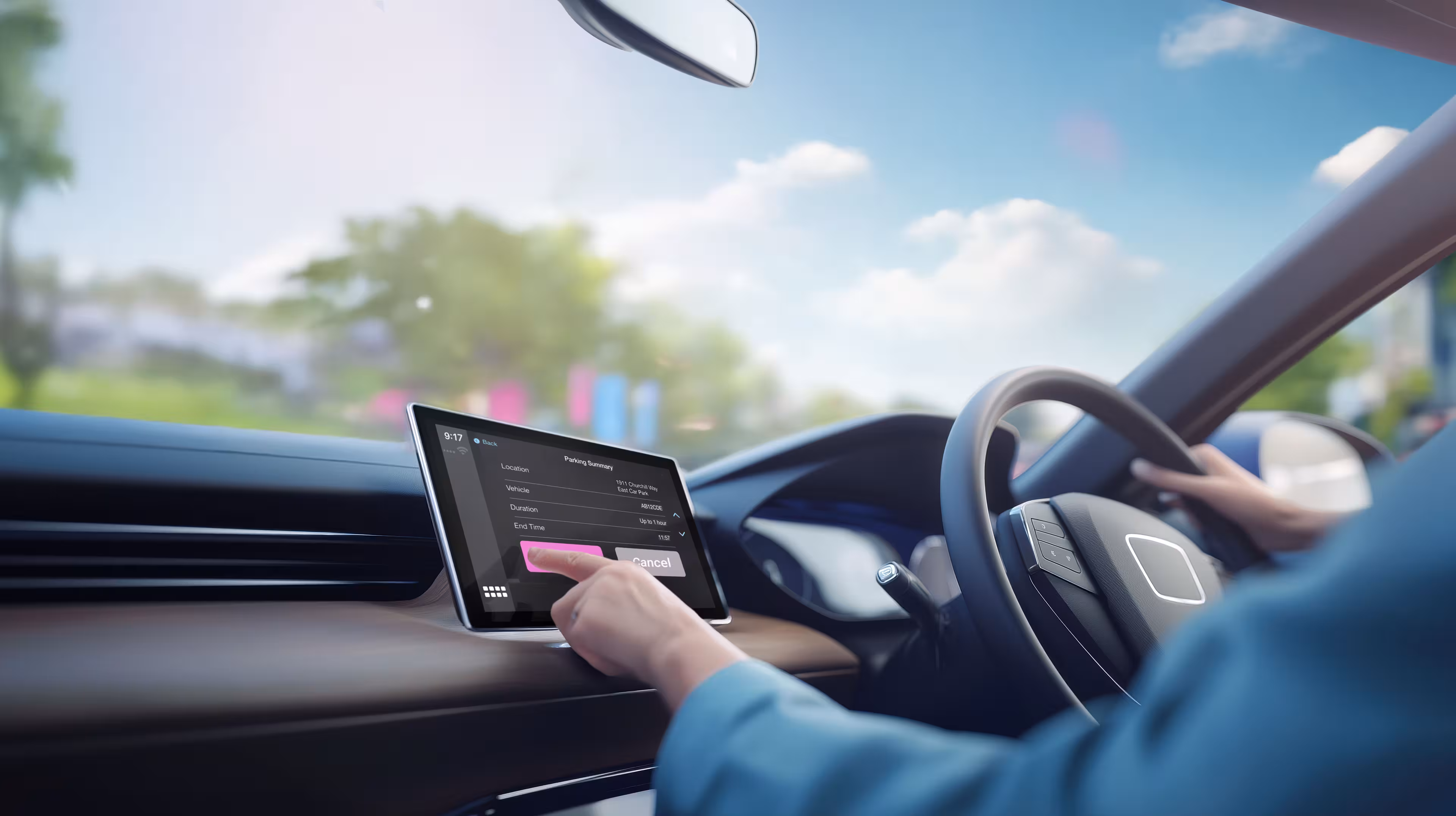 Car dashboard