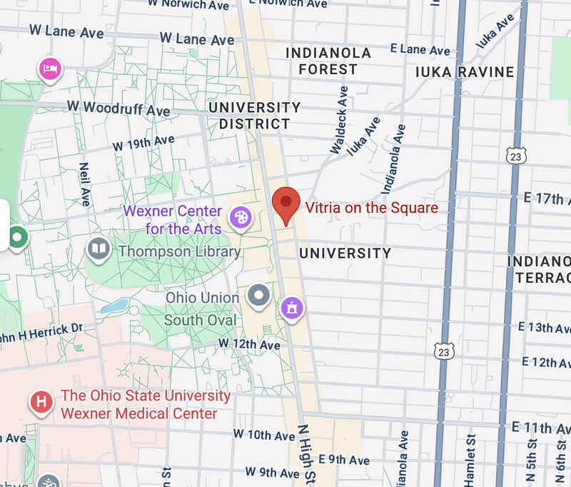 Map of Vitria On The Square