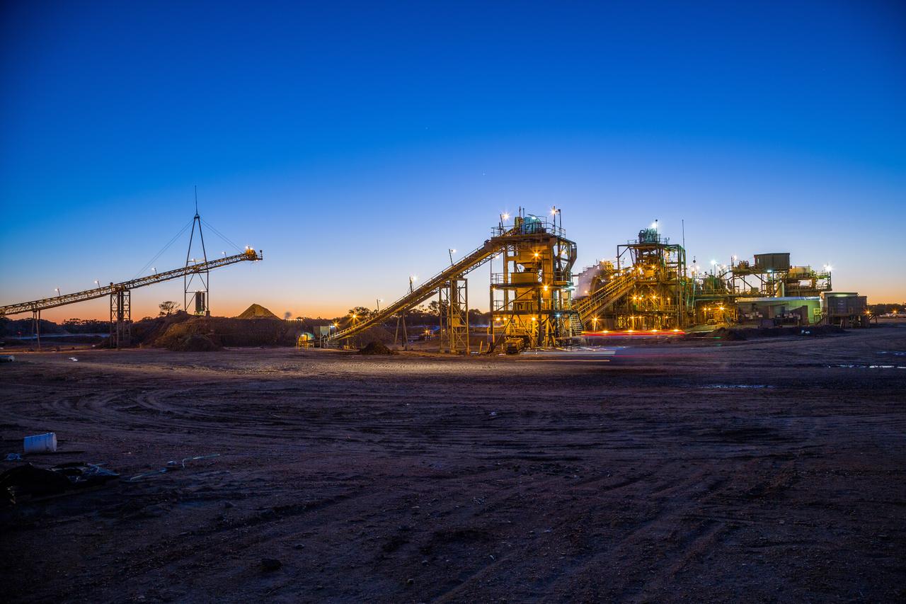 Copper mine site