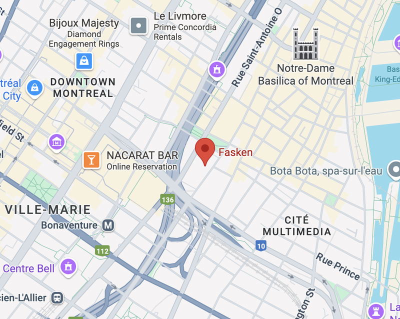 Map of Fasken Office