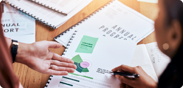 The annual report provides an overview of all you’re doing for employee well-being, shows the state of your well-being policy and looks ahead at the activities planned for the following year.