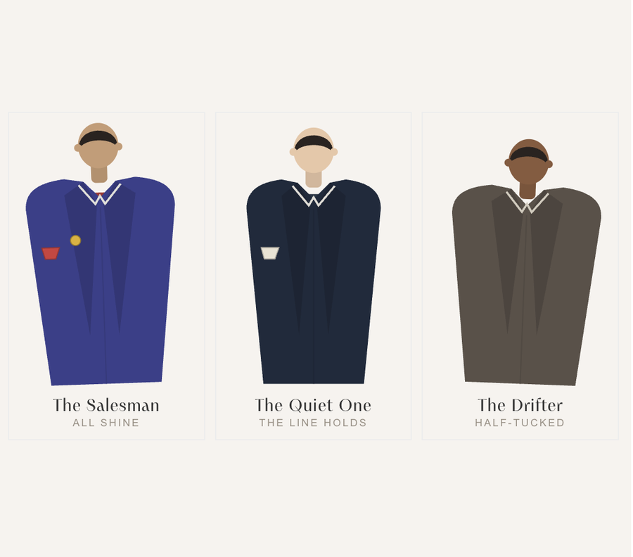 Game — Spot the Best Dressed Man (Lineup)