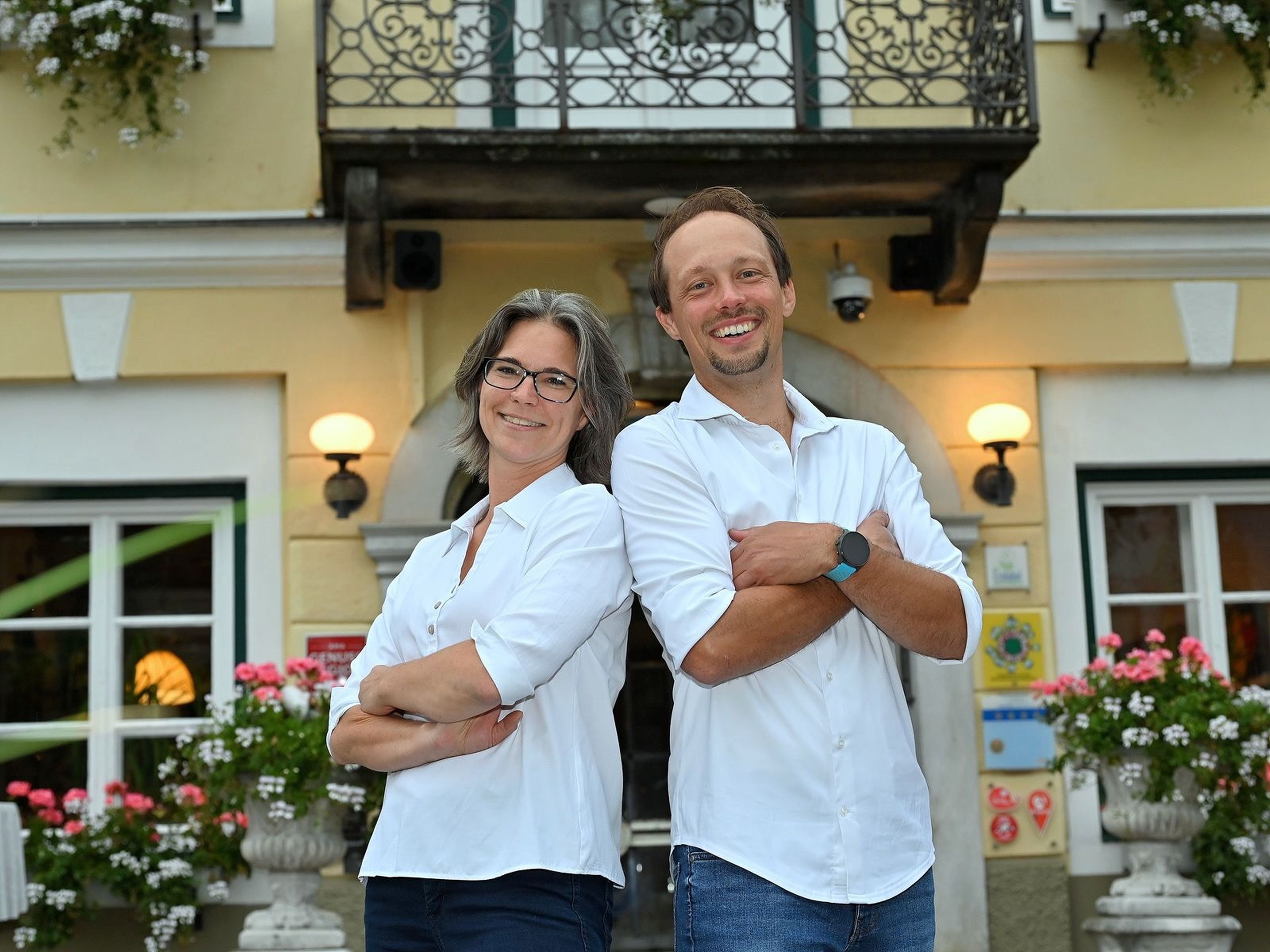 Chefs des Schloss Lerchenhof Karin & Johann Steinwender