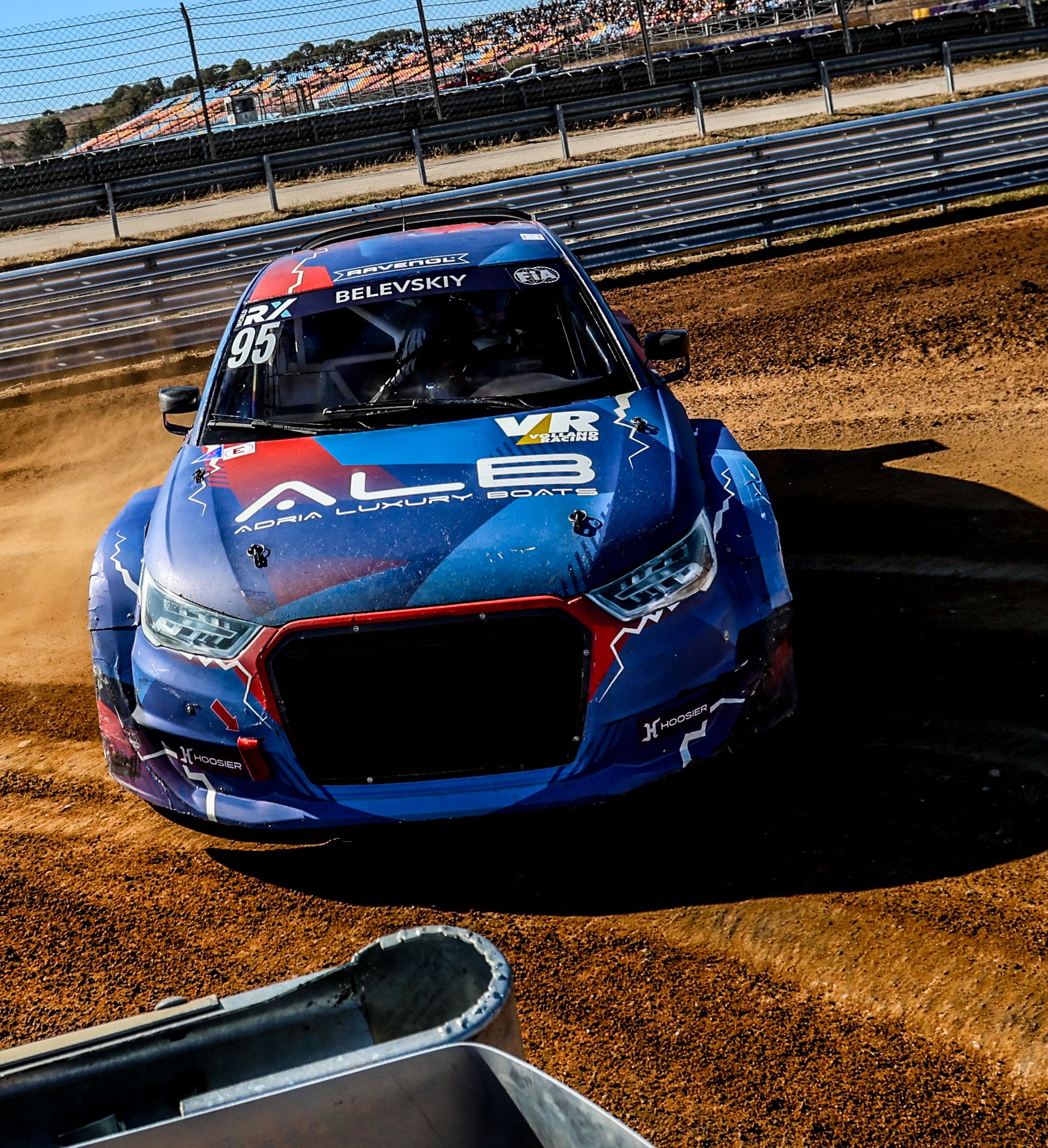 Yury Belevskiy on-track at World RX of Türkiye in Istanbul in 2025