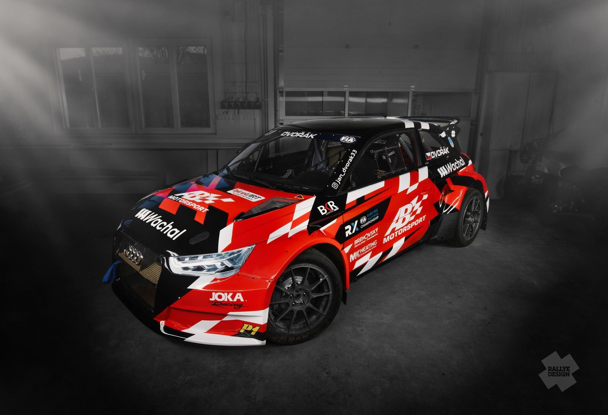 Jan Dvořák's ABmotorsport-prepared Audi A1