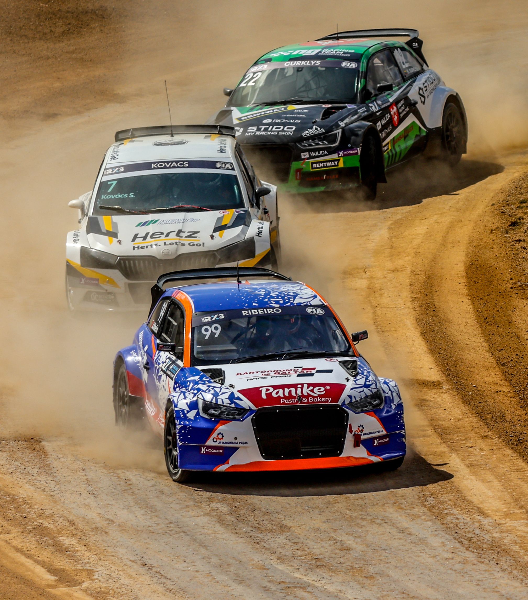 João Ribeiro leads the Euro RX3 field in Istanbul in 2025