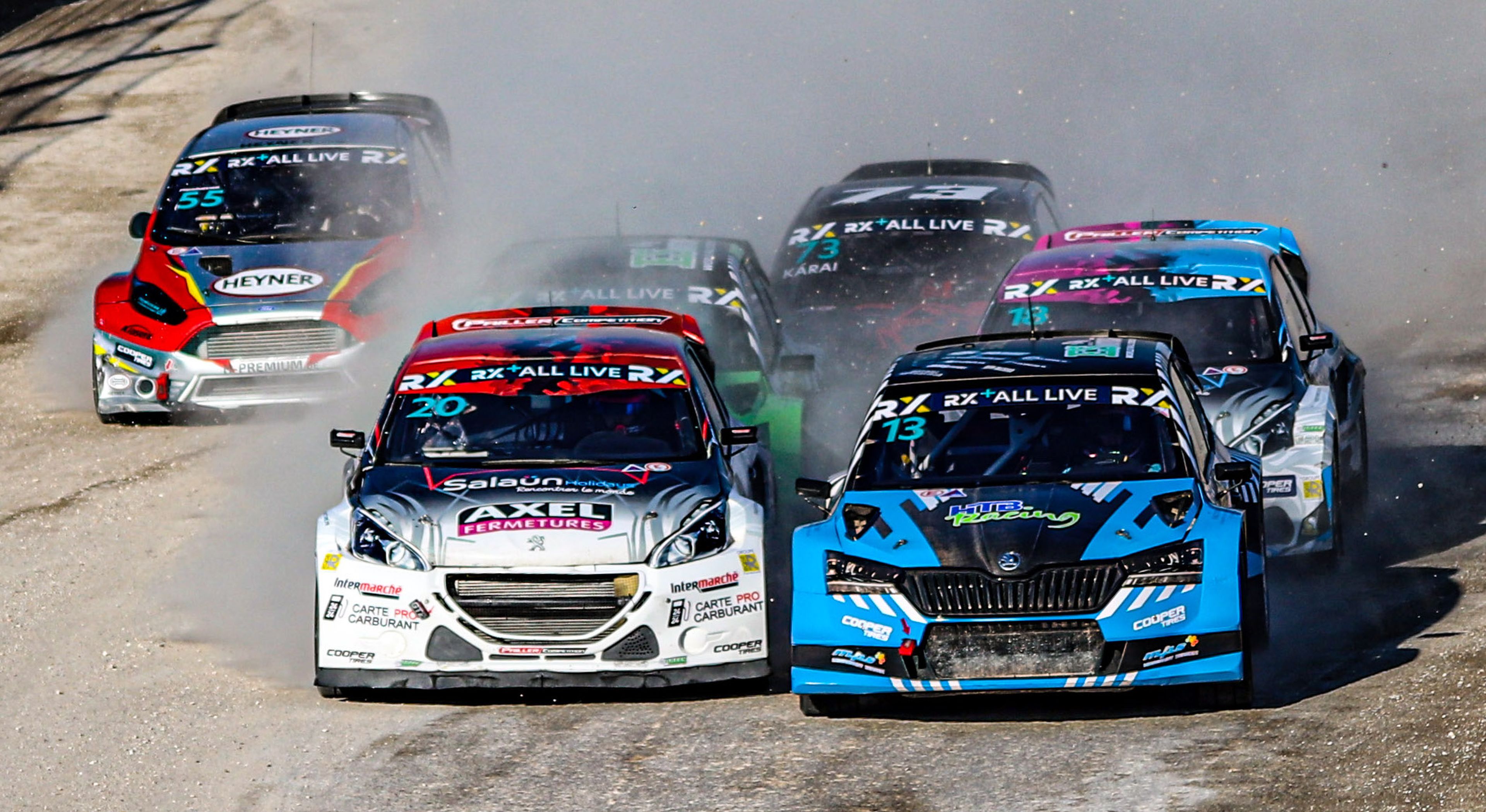 Euro RX1 action at Spa-Francorchamps in Belgium in 2021