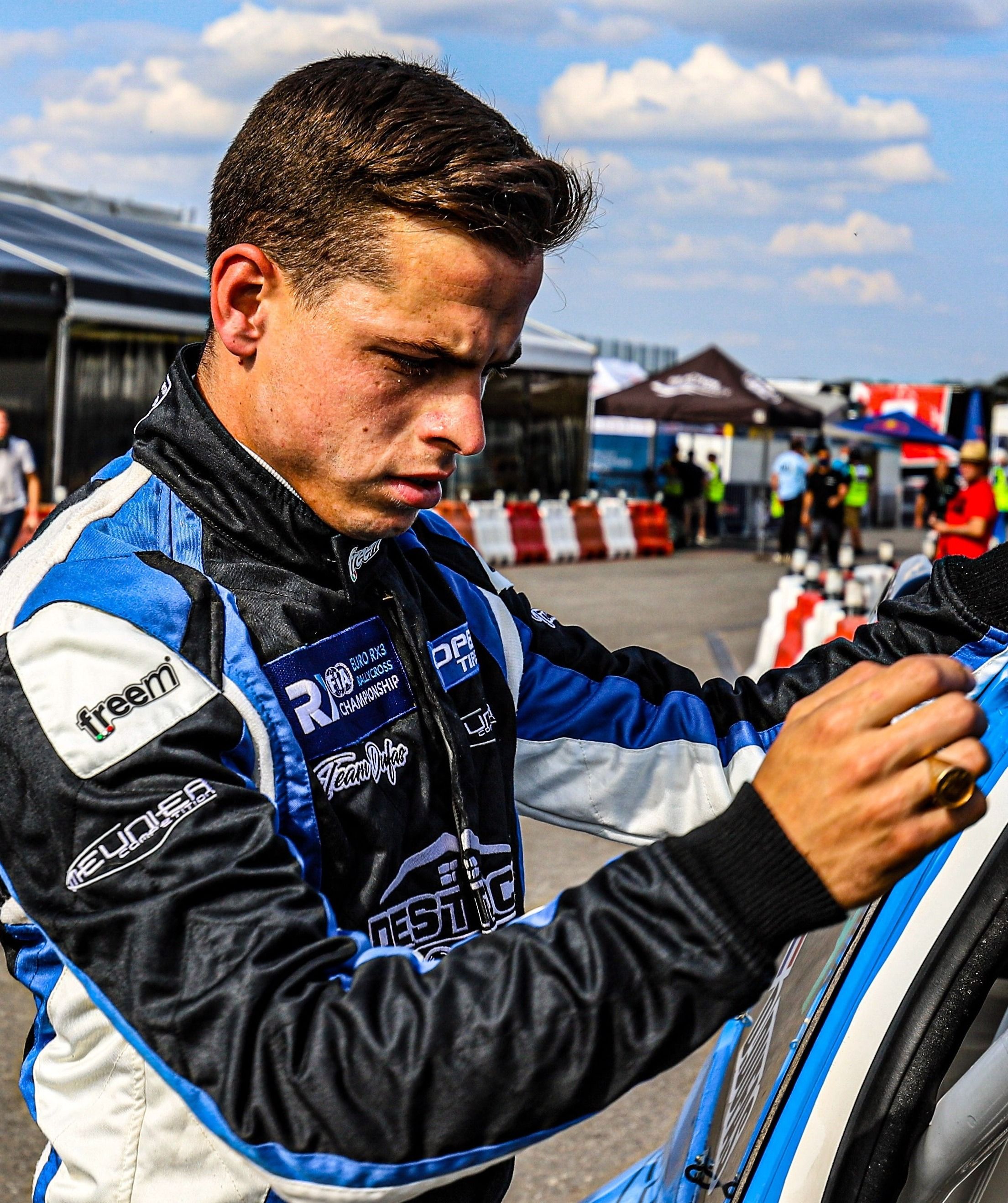 Euro RX3 competitor, Dylan Dufas (3)