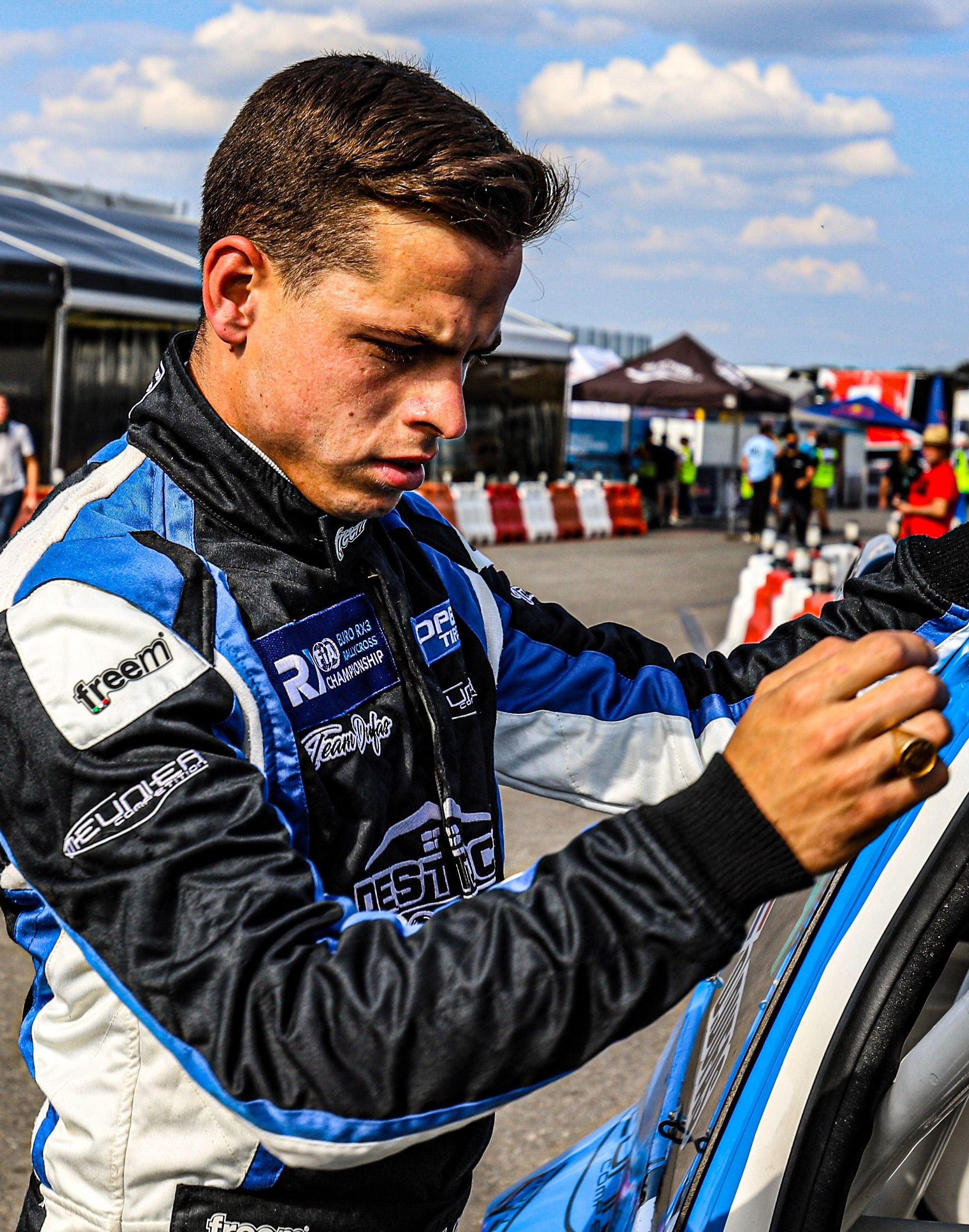Euro RX3 competitor, Dylan Dufas (2)