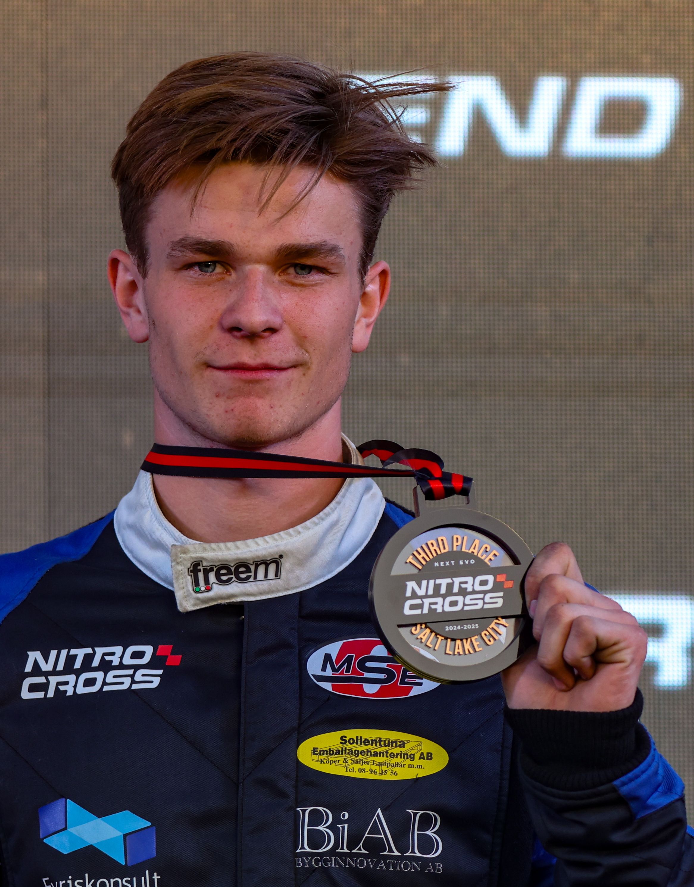 Euro RX1 competitor, Casper Jansson
