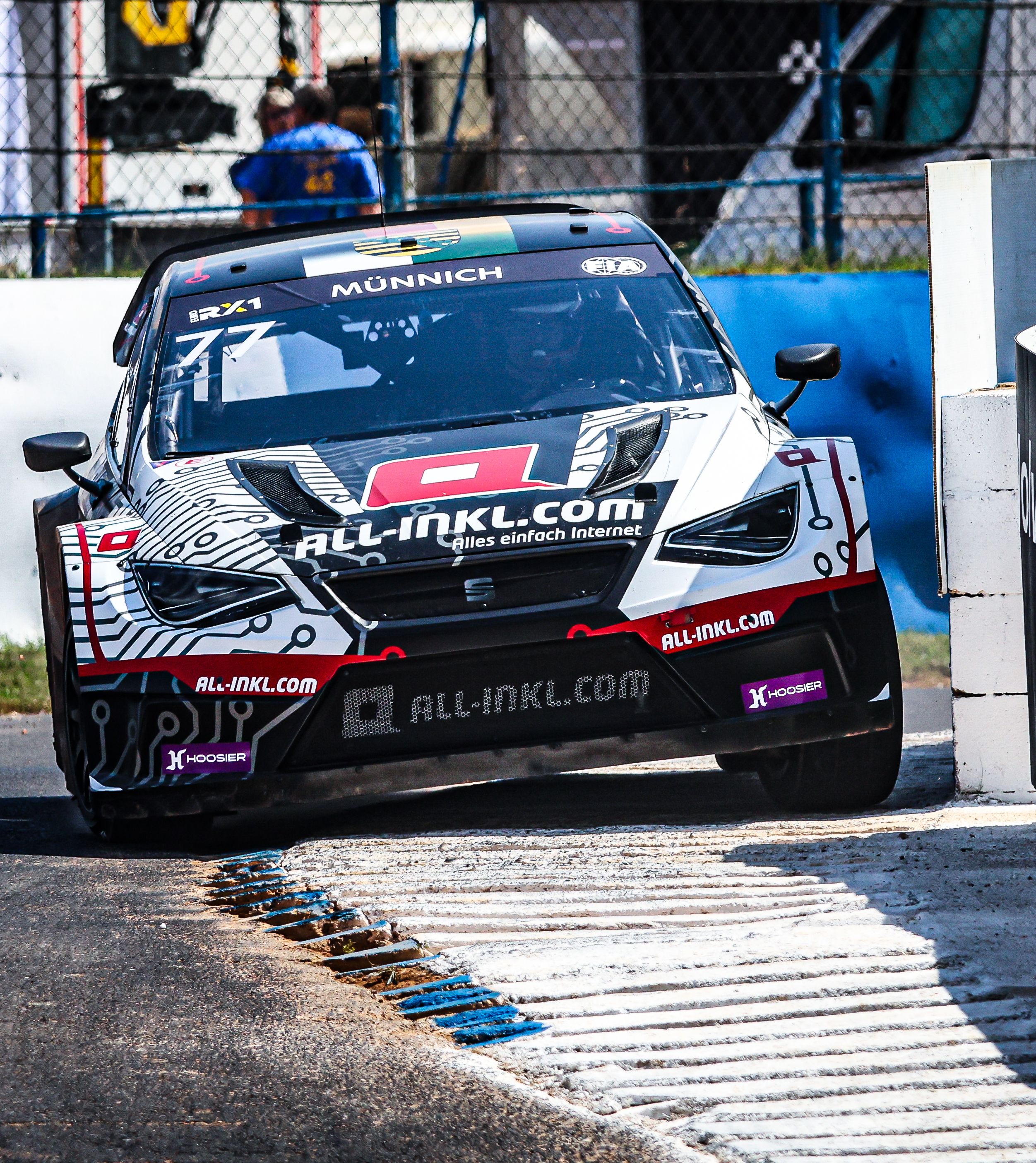 René Münnich in action in Euro RX1 at Nyirád in Hungary in 2025