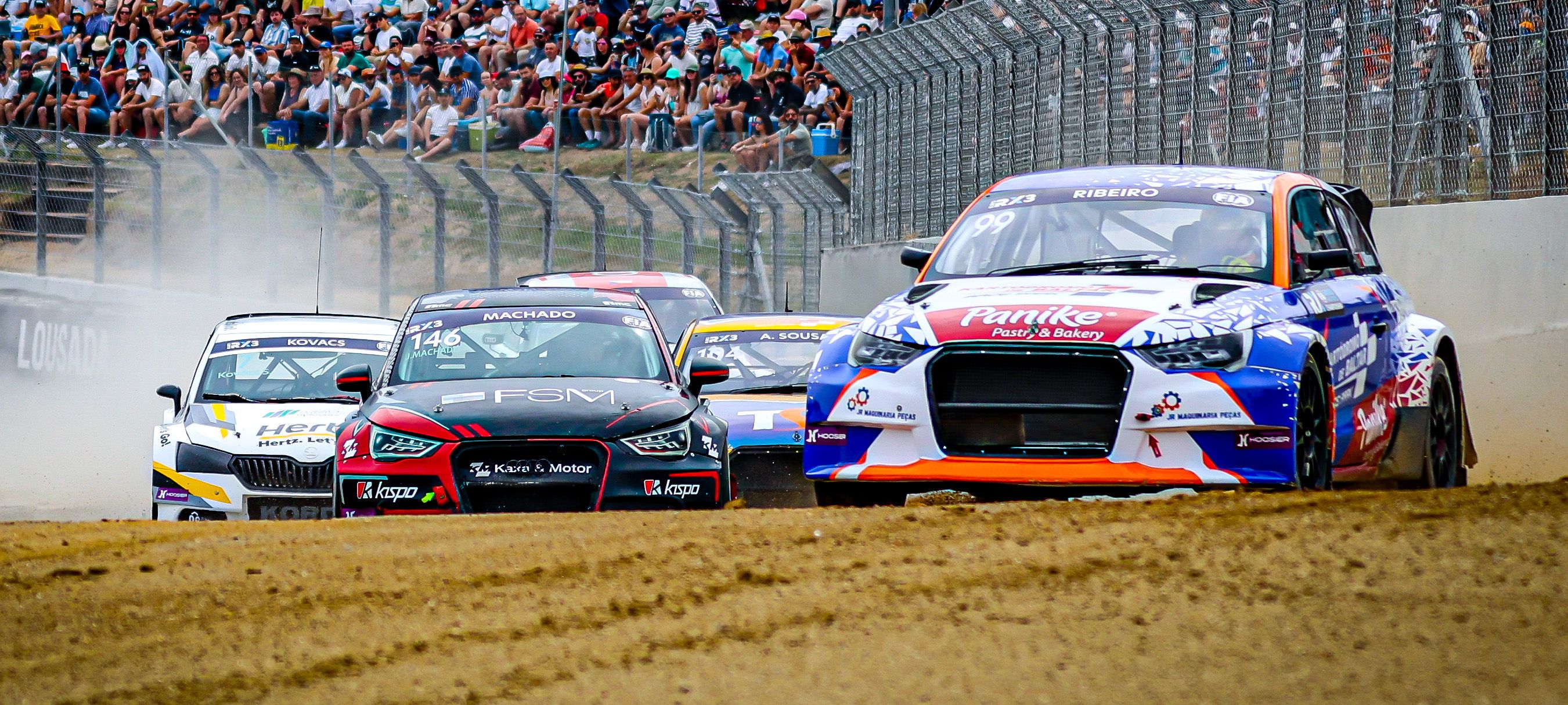 João Ribeiro leads the Euro RX3 field on home soil at Lousada in 2025